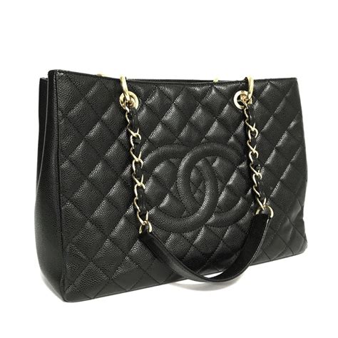 chanel quilted shopping tote|chanel grand shopper tote.